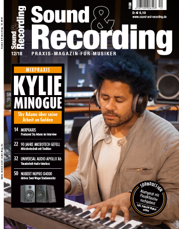 Sound and Recording Magazin Ausgabe Dezember 2018