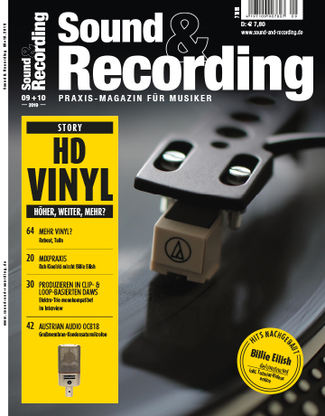Sound and Recording Magazin Ausgabe September Oktober 2019